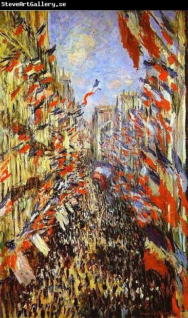 Claude Monet Rue Montorgueil,